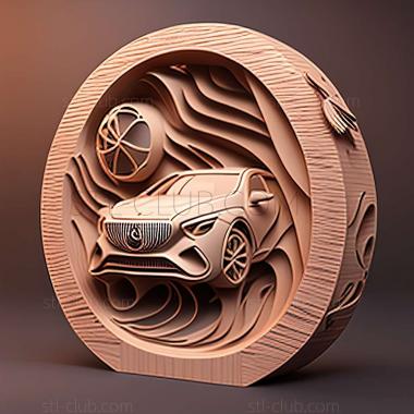3D model Mercedes Benz EQA (STL)